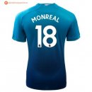 Maillot Arsenal Exterieur Monreal 2017 2018 Pas Cher