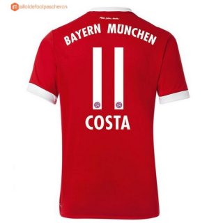 Maillot Bayern Munich Domicile Costa 2017 2018 Pas Cher Maillot Bayern Munich Domicile Costa 2017 2018 Pas Cher