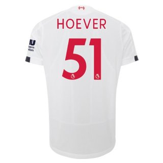 Maillot Liverpool NO.51 Hoever Exterieur 2019 2020 Blanc Pas Cher Maillot Liverpool NO.51 Hoever Exterieur 2019 2020 Blanc Pas Cher