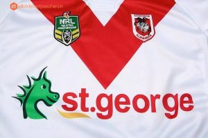 Maillot Rugby St. George Illawarra Dragons NRL Domicile 2016 2017 Pas Cher