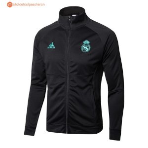 Survetement Real Madrid 2017 2018 Vert Noir Pas Cher