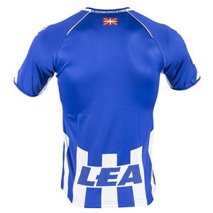 Maillot Alavés Domicile 2018 2019 Bleu Pas Cher