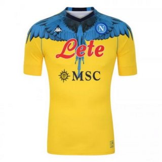 Thailande Maillot Naples Spécial 2021 2022 Jaune Thailande Maillot Naples Spécial 2021 2022 Jaune