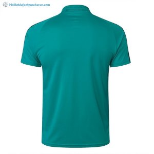 Polo Real Madrid Ensemble Complet 2017 2018 Vert Pas Cher