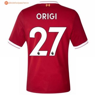 Maillot Liverpool Domicile Origi 2017 2018 Pas Cher Maillot Liverpool Domicile Origi 2017 2018 Pas Cher