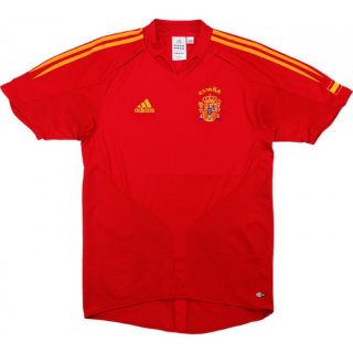 Thailande Maillot Espagne Domicile Retro 2004 2006 Rouge Thailande Maillot Espagne Domicile Retro 2004 2006 Rouge