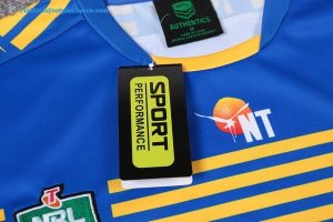 Maillot Rugby Parramatta Eels Domicile 2017 2018 Bleu Pas Cher