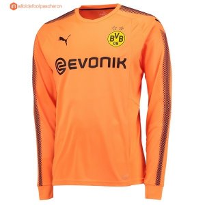 Maillot Borussia Dortmund Exterieur ML Gardien 2017 2018 Pas Cher