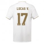 Maillot Real Madrid NO.17 Lucas V. Domicile 2019 2020 Blanc Pas Cher Maillot Real Madrid NO.17 Lucas V. Domicile 2019 2020 Blanc Pas Cher