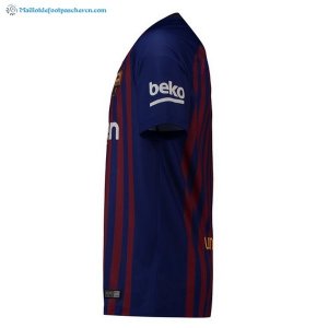 Thailande Maillot Barcelona 2018 2019 Bleu Rouge Pas Cher