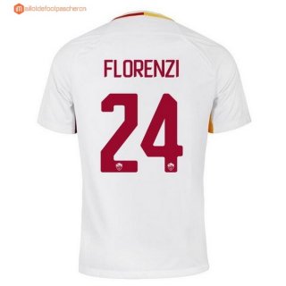 Maillot AS Roma Exterieur Florenzi 2017 2018 Pas Cher