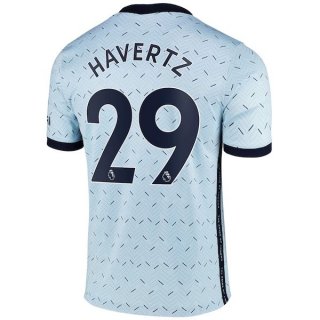 Maillot Chelsea NO.29 Havertz Exterieur 2020 2021 Bleu Pas Cher