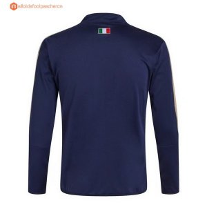 Survetement Italie 2017 Noir Or Bleu Pas Cher