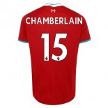 Maillot Liverpool NO.15 Chamberlain Domicile 2020 2021 Rouge Pas Cher