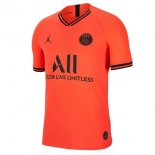 JORDAN Maillot Paris Saint Germain Exterieur 2019 2020 Orange Pas Cher