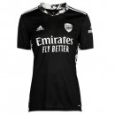 Thailande Maillot Arsenal Domicile Gardien 2020 2021 Noir Pas Cher