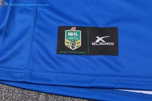 Maillot Rugby Parramatta Eels Domicile 2017 2018 Bleu Pas Cher
