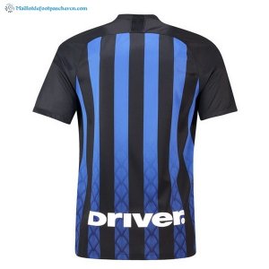 Thailande Maillot Inter de Milán Domicile 2018 2019 Bleu Pas Cher