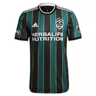 Thailande Maillot Los Angeles Galaxy Exterieur 2021 2022 Vert Pas Cher