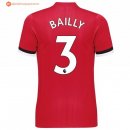 Maillot Manchester United Domicile Bailly 2017 2018 Pas Cher