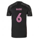 Maillot Real Madrid Third NO.6 Nacho 2020 2021 Noir Pas Cher