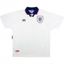 Thailande Maillot Angleterre Domicile Retro 1994 Blanc Pas Cher