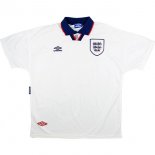 Thailande Maillot Angleterre Domicile Retro 1994 Blanc Pas Cher