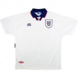 Thailande Maillot Angleterre Domicile Retro 1994 Blanc Pas Cher