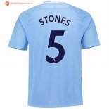 Maillot Manchester City Domicile Stones 2017 2018 Pas Cher