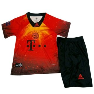 EA Sport Maillot Bayern de Múnich Domicile Enfant 2018 2019 Orange Pas Cher