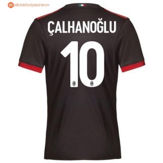 Maillot Milan Third Calhanoglu 2017 2018 Pas Cher