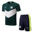 Maillot Entrainement Palmeiras Ensemble Complet 2022 2023 Vert Blanc