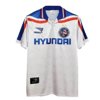 Maillot Bahia Exterieur Retro 1998 Blanc Pas Cher