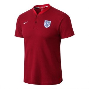 Polo Angleterre Ensemble Complet 2018 Rouge Pas Cher