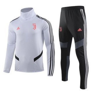 Survetement Juventus 2019 2020 Rose Blanc Noir Pas Cher