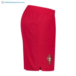 Pantalon Portugal Domicile 2018 Rouge Pas Cher