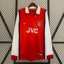 Thailande Maillot Arsenal Domicile ML Retro 1998 1999