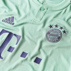 Thailande Maillot Bayern Munich Exterieur 2018 2019 Vert Pas Cher