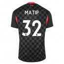 Maillot Liverpool NO.32 Matip Third 2020 2021 Noir Pas Cher