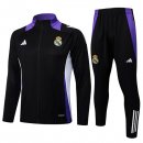 Survetement Real Madrid 2025 2026 Noir Purpura