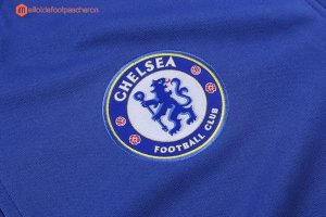 Survetement Chelsea 2017 2018 Bleu Marine Pas Cher