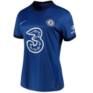 Maillot Chelsea Domicile Femme 2020 2021 Bleu Pas Cher