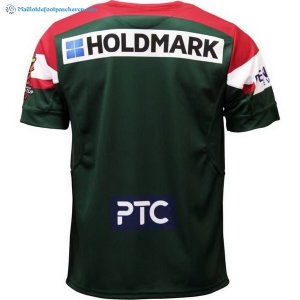 Maillot Rugby Líbano RLWC Domicile 2017 2018 Vert Pas Cher