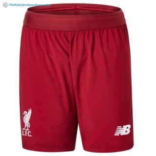 Pantalon Liverpool Domicile 2018 2019 Rouge Pas Cher