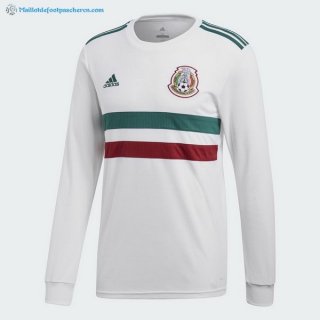 Maillot Mexico Exterieur ML 2018 Blanc Pas Cher Maillot Mexico Exterieur ML 2018 Blanc Pas Cher