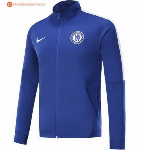 Survetement Chelsea 2017 2018 Bleu Clair Pas Cher