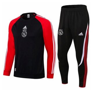 Survetement Ajax 2022 2023 Noir Rouge Survetement Ajax 2022 2023 Noir Rouge