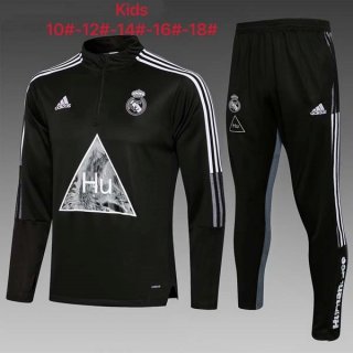 Enfant Survetement Real Madrid 2022 Noir Enfant Survetement Real Madrid 2022 Noir