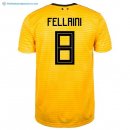 Maillot Belgica Exterieur Fellaini 2018 Jaune Pas Cher