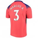 Maillot Chelsea NO.3 Marcos A. Third 2020 2021 Orange Pas Cher